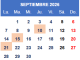 Calendario